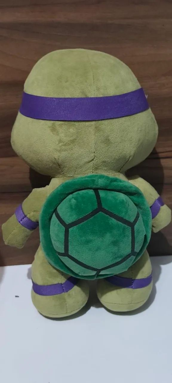 Pelúcia Donatello Tartarugas Ninja 35 cm - Foto 4