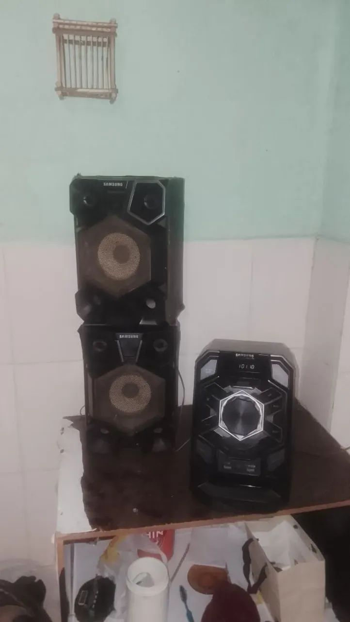 Mini system Samsung funcionando perfeitamente tudo  - Foto 4