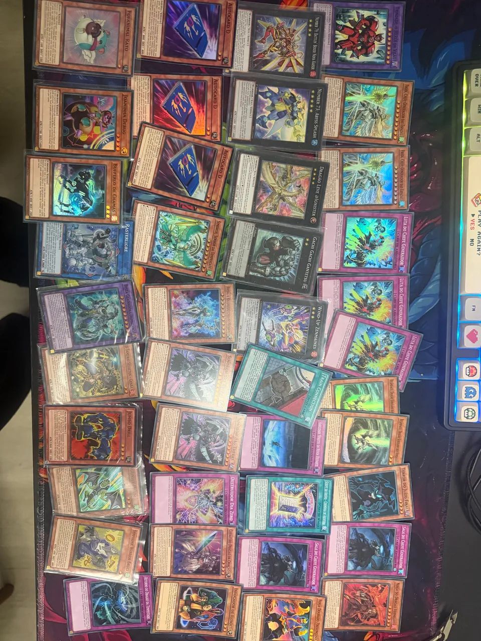 Lote cartas yugioh todas super raras - Foto 4
