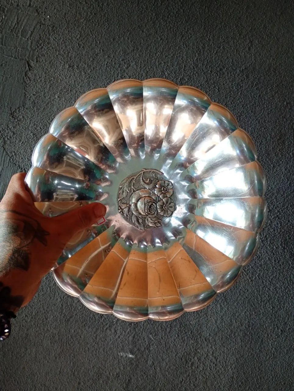 Travessa antiga prata  - Foto 4
