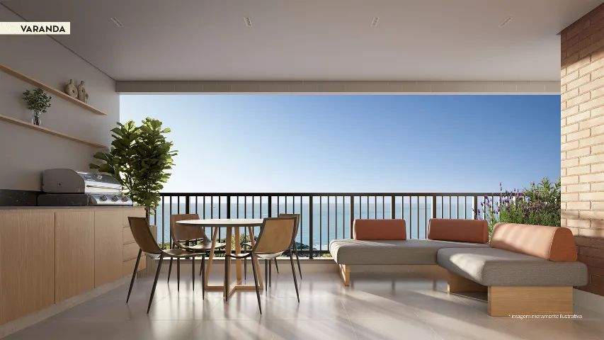 Edifício Bossa no Calhau - Apartamentos com 191m2 e 196m2 com 4 Suítes - Ate 4 vagas - Foto 5