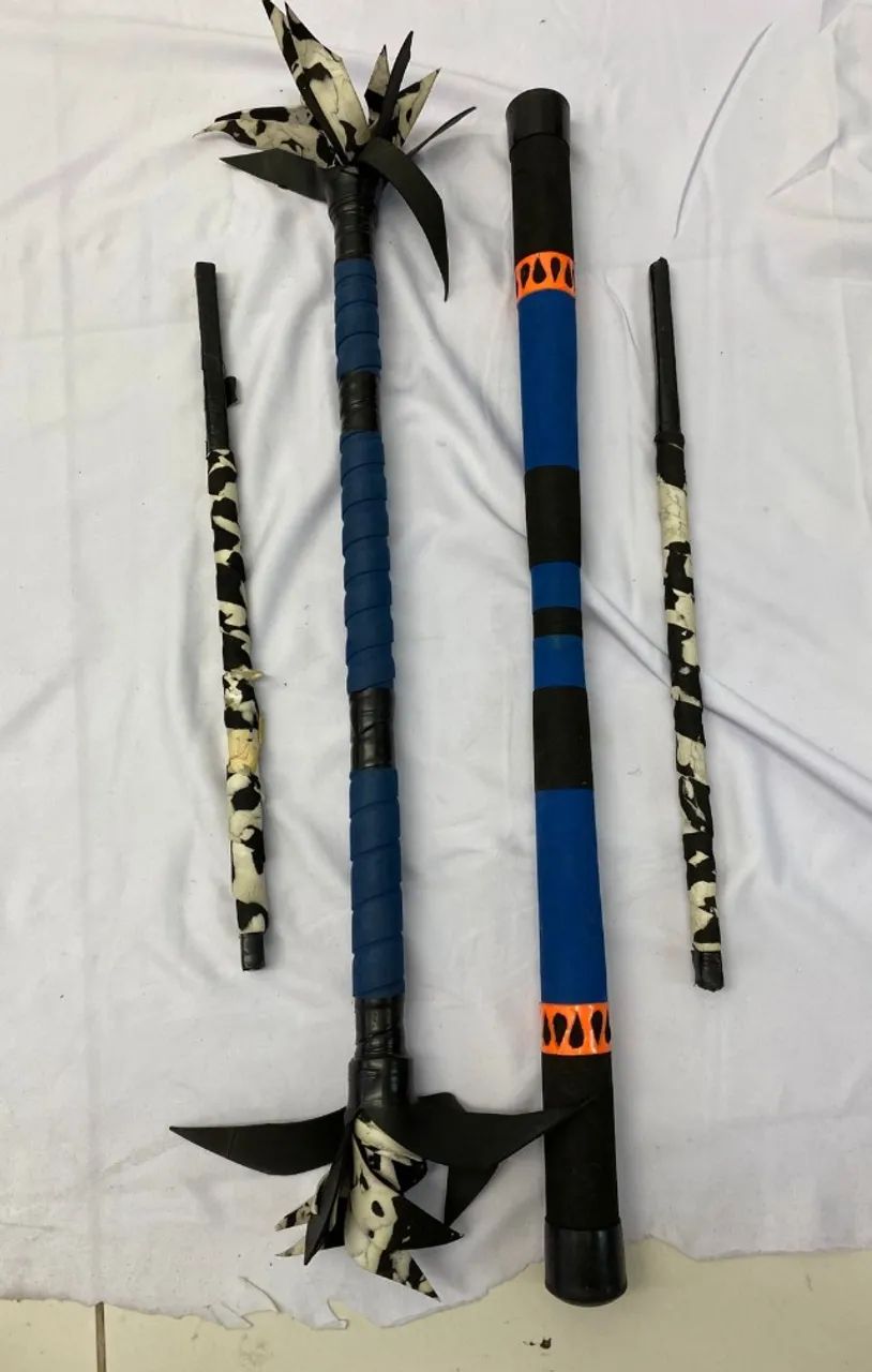  KIT BASTÕES PARA MALABARISMO 