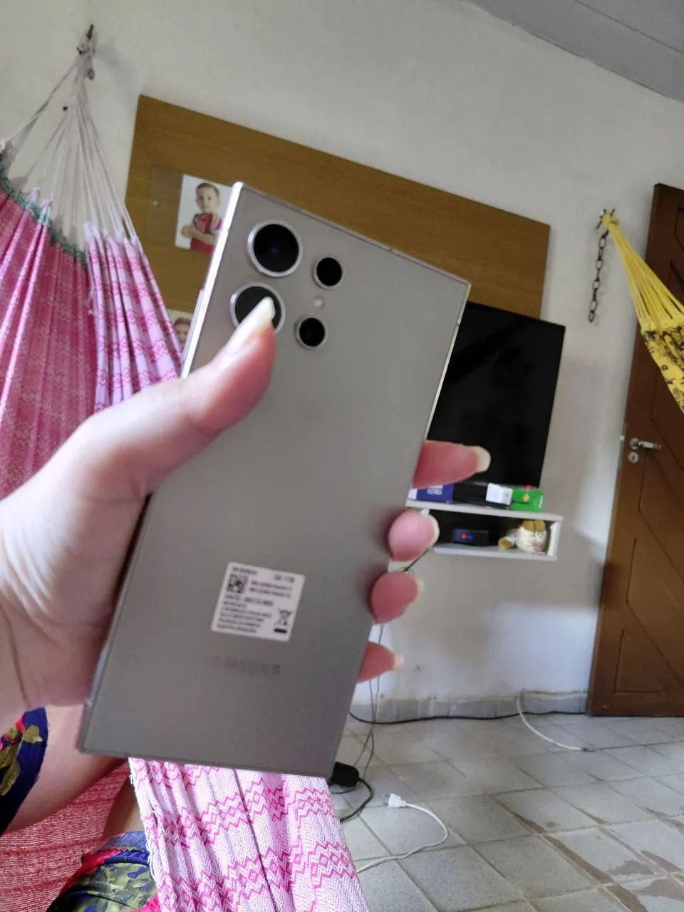 Celular Samsung Galaxy S24 Ultra 1tb com caixa e NF