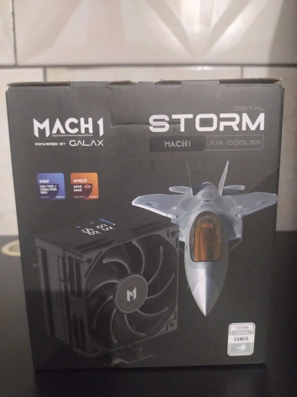 AIR COOLER MACH1 STORM DIGITAL BK AMD E INTEL 120MM 