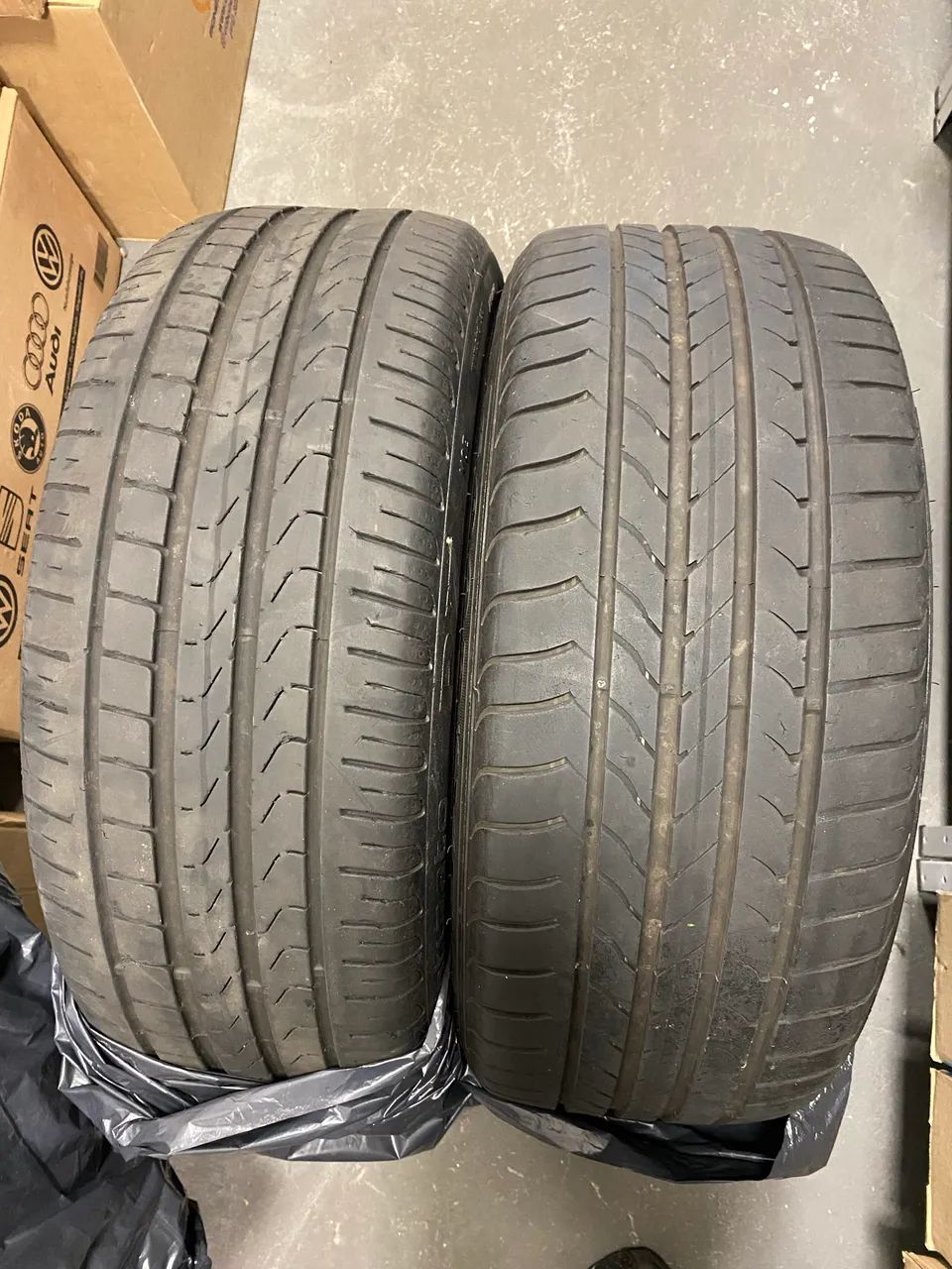 Vendo pneu aro 18 Run flat medida 225/45/18  - Foto 2