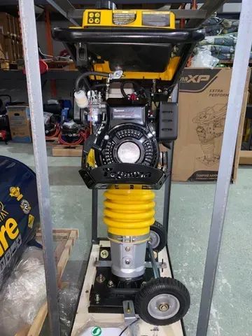 Compactador de Solo Percussão com Motor 4HP 149CC Toyama - Novo - Foto 4