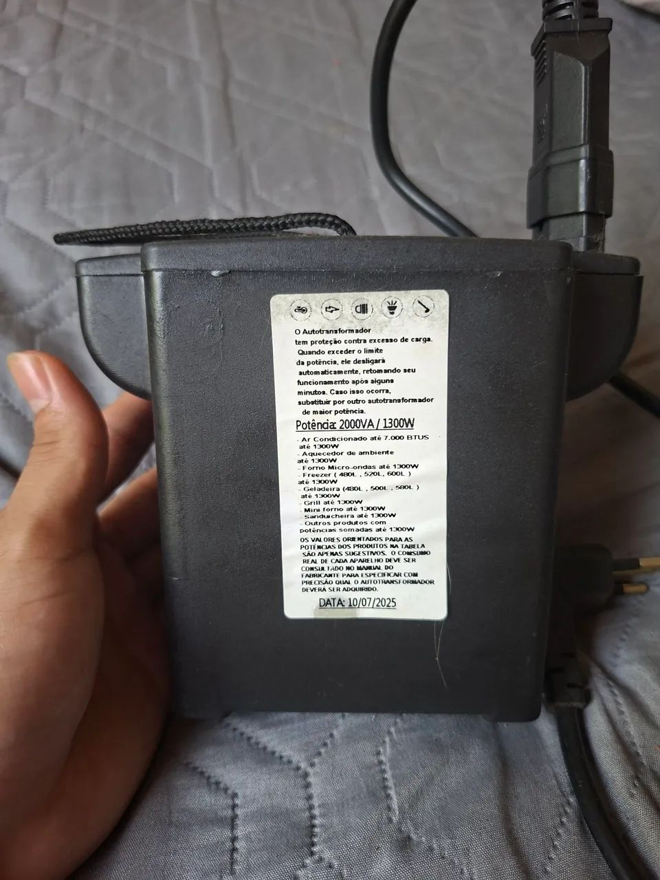 Transformador Indusat 2000va 