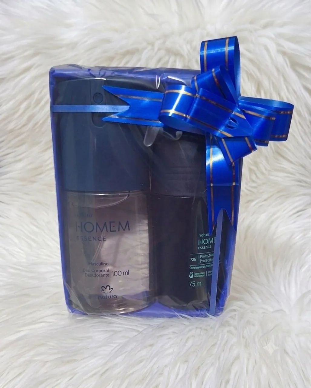 Kit Natura Homem Essence Deo Corporal e Rollon