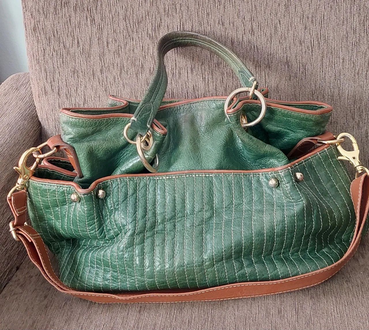 Bolsa Verde Kenzuti - Foto 2