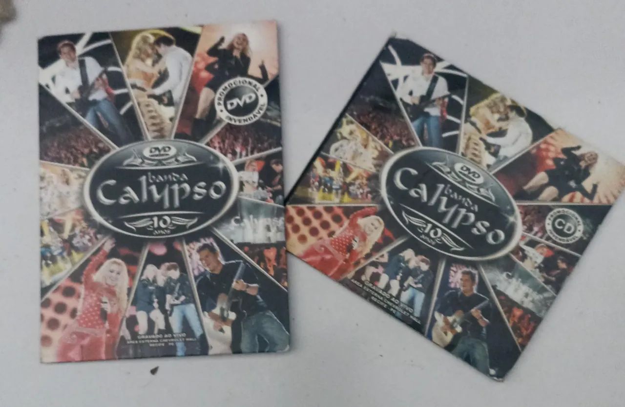 DVD da Banda CALYPSO 10 anos