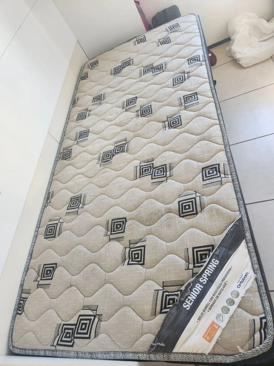 CAMA SOLTEIRO ORTOBOM *  MUITO NOVA!  - Foto 3