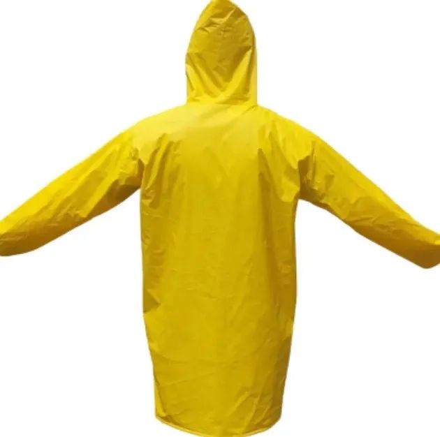 Capa Chuva PVC Forrada Amarela GG CA36254 - Foto 2