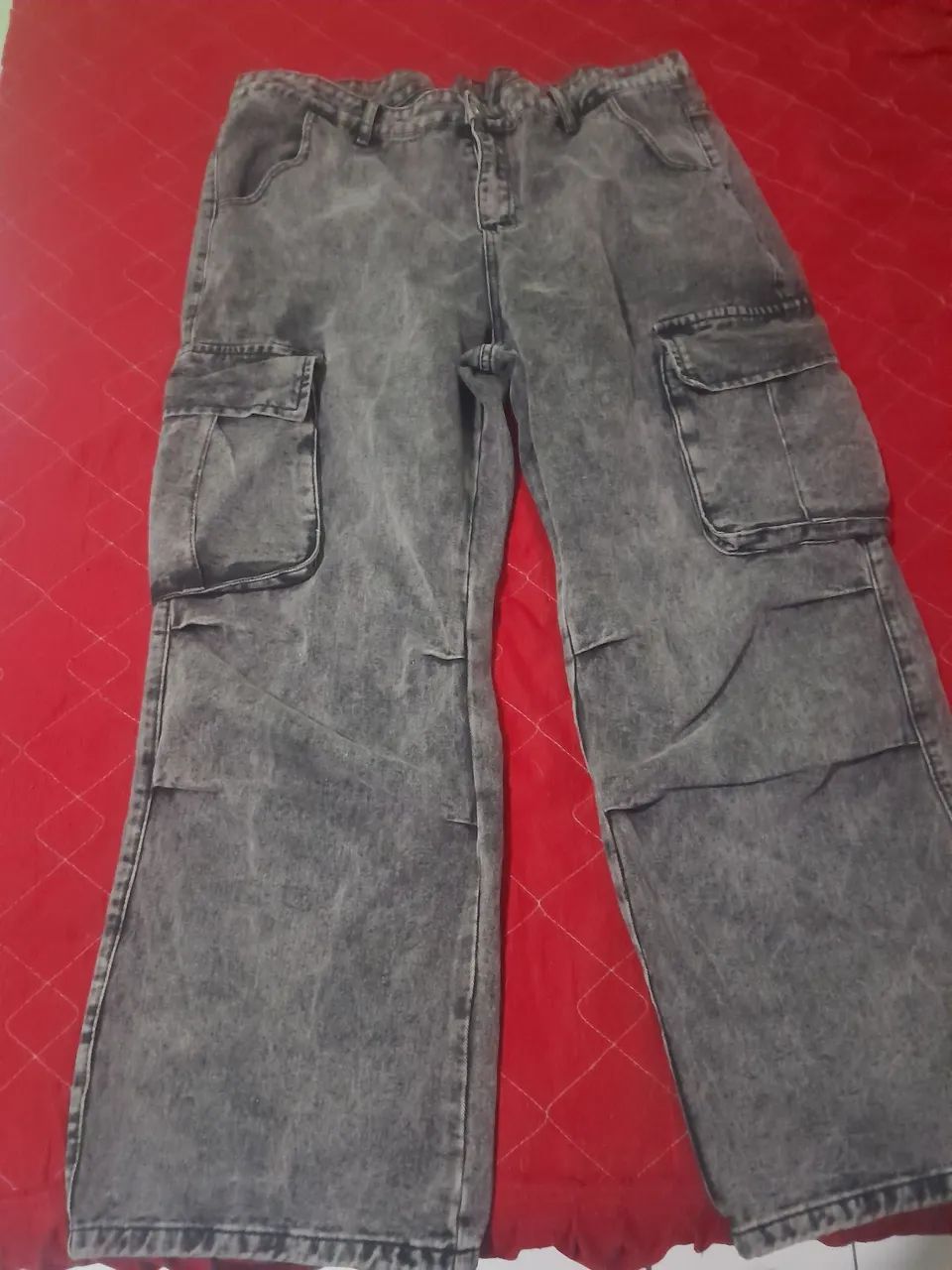 Calça cargo unisex 