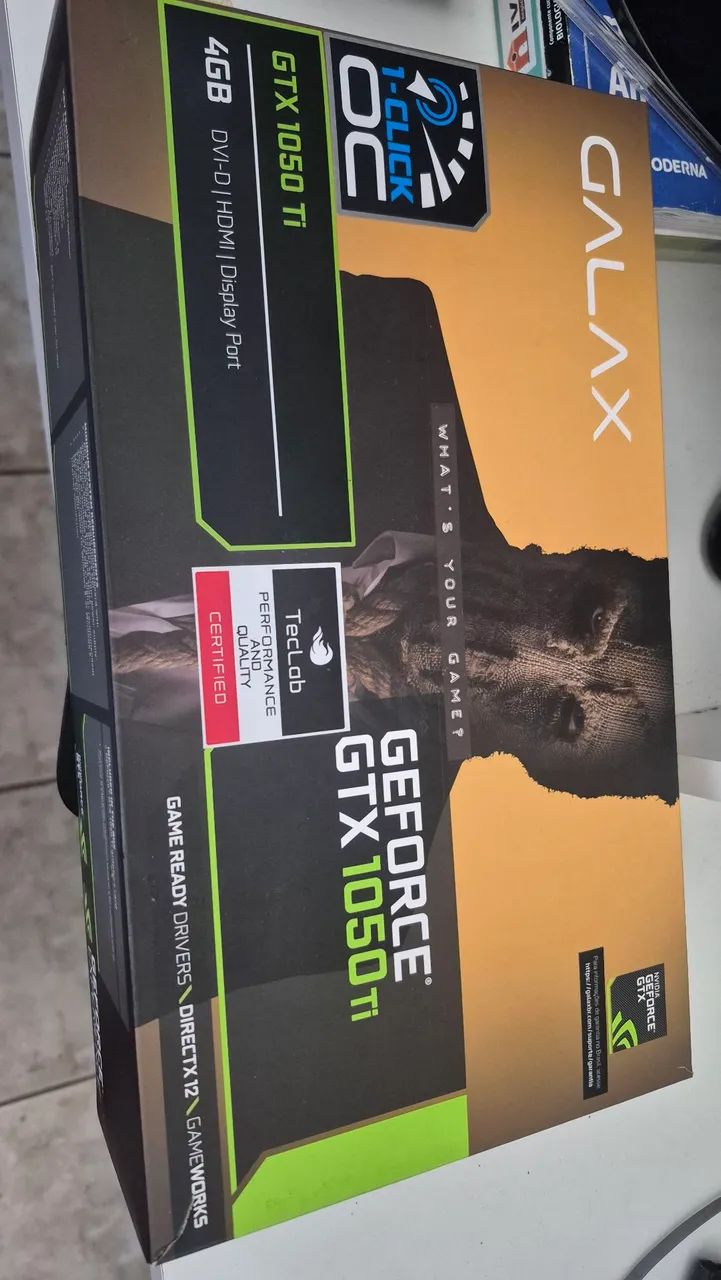 Geforce 1050Ti 4gb