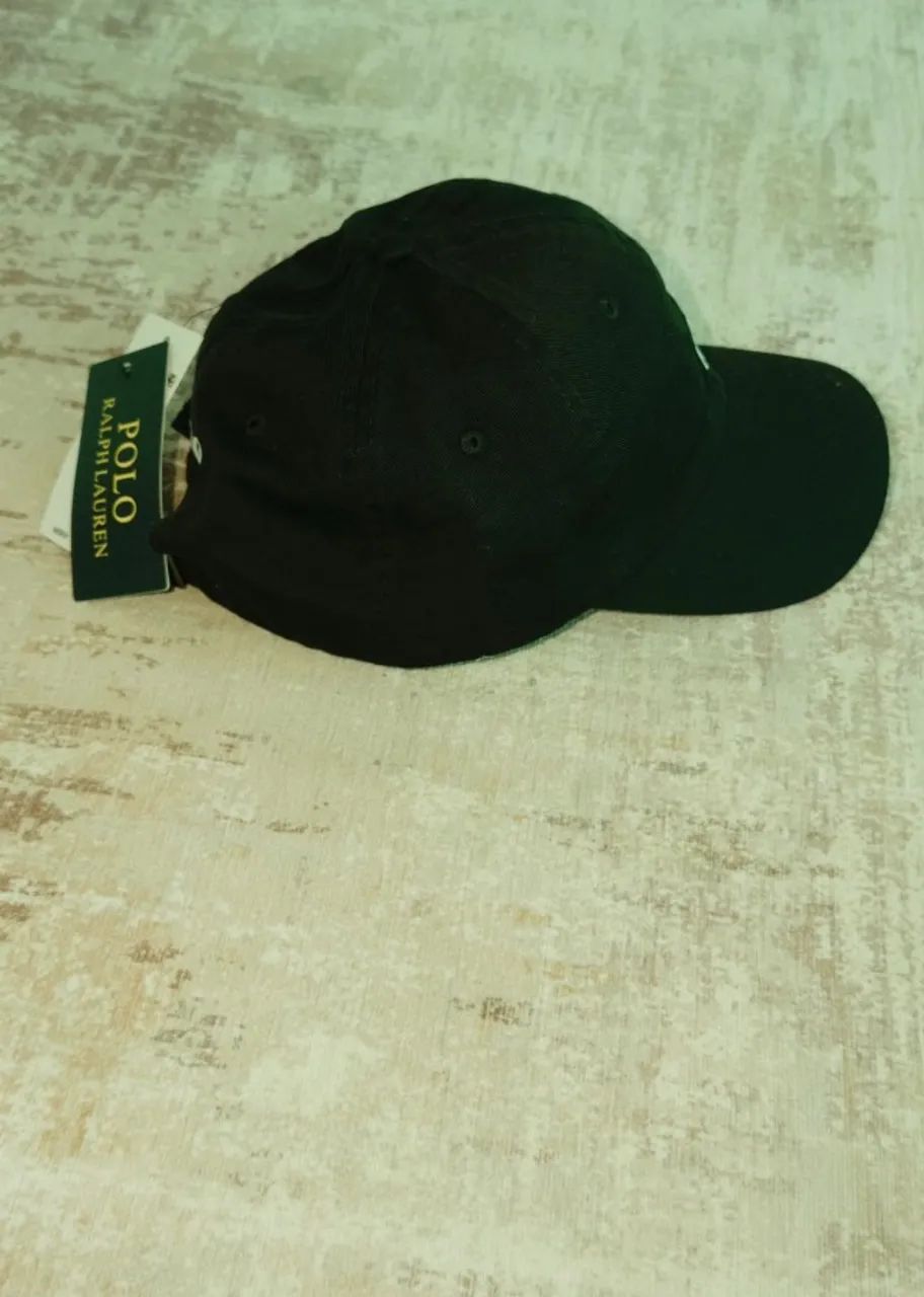 Boné Polo Preto com Bordado Branco - Foto 2