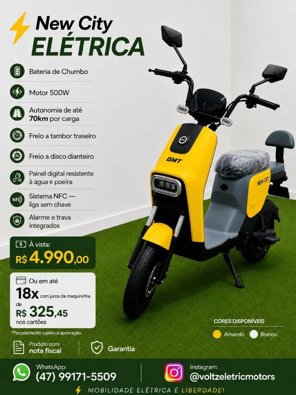 Scooter elétrica 