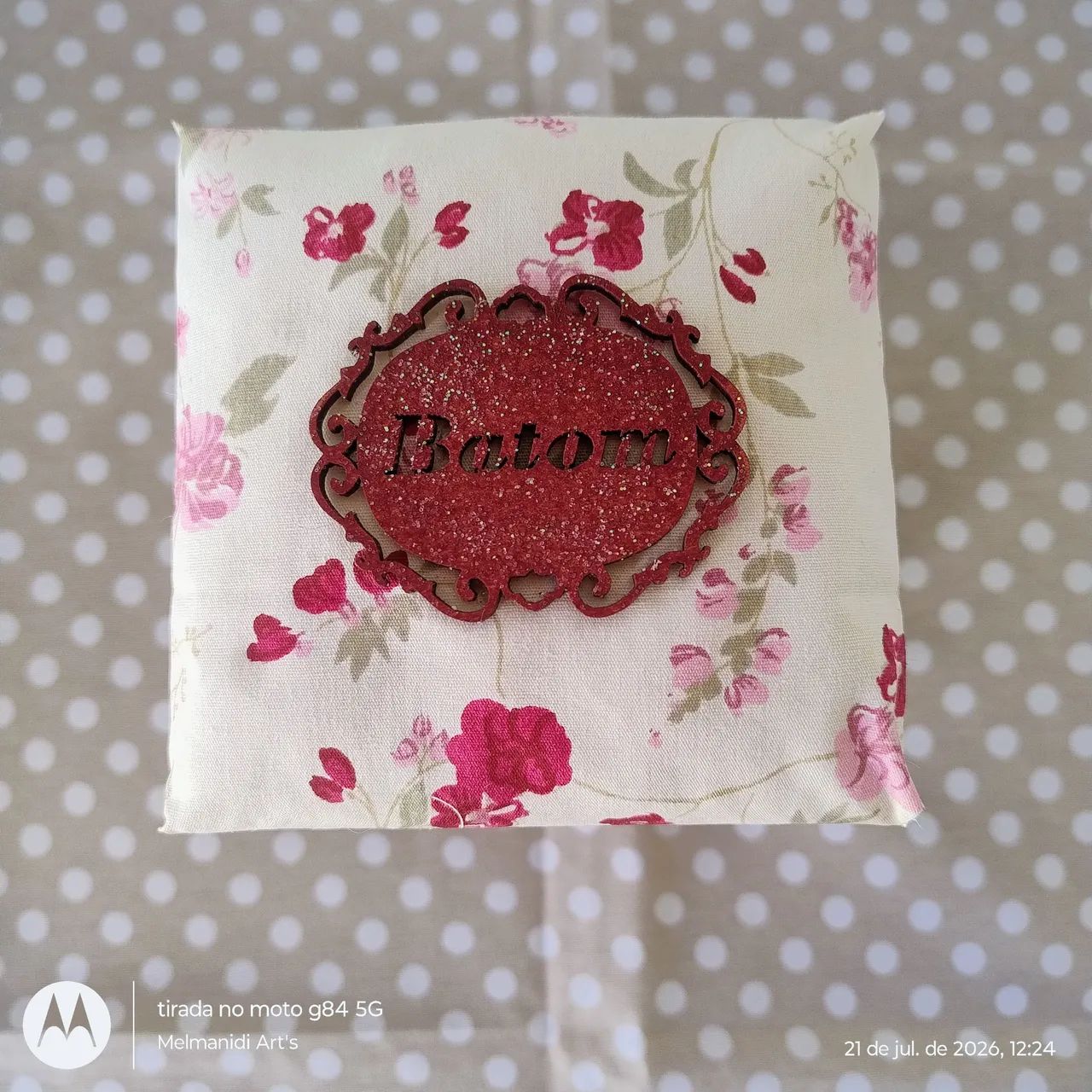 Porta Batons Floral  - Foto 3