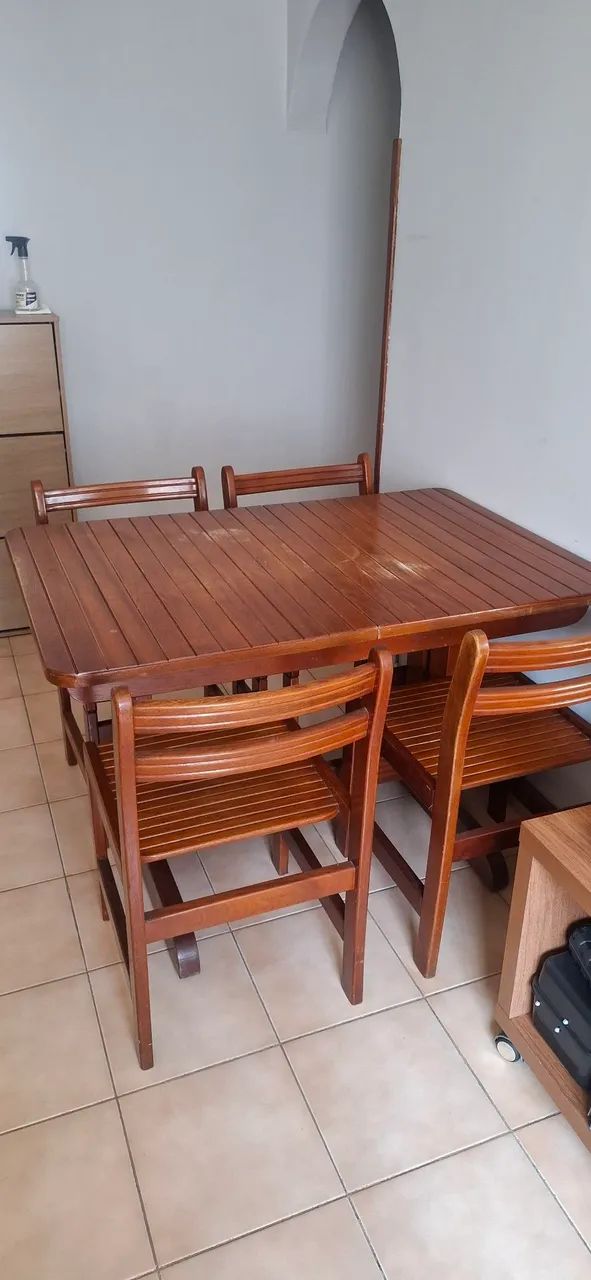 Mesa de jantar com 4 cadeiras - Foto 4