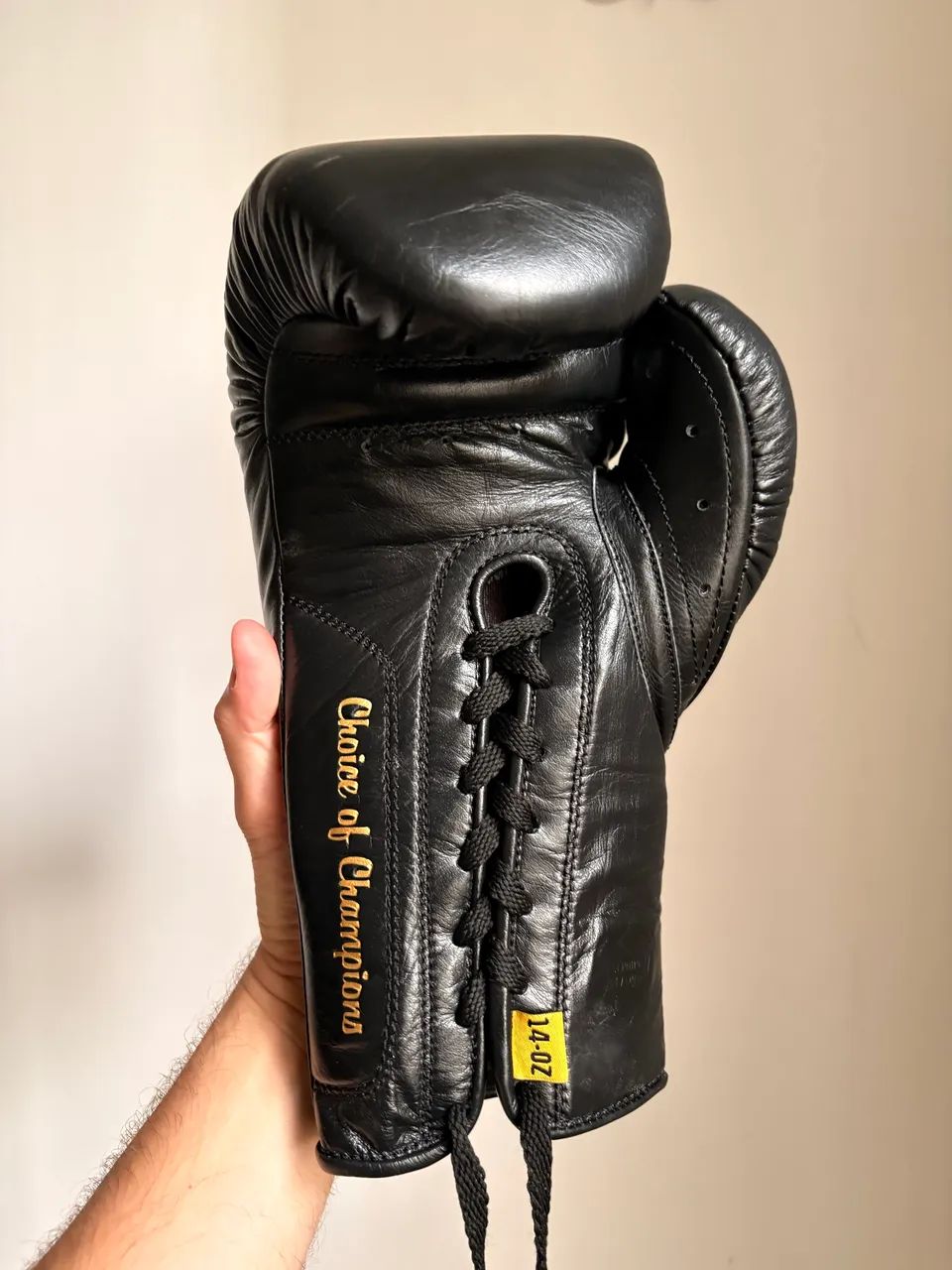 Luvas de Boxe Everlast 1910 Pro Leather Laced - Foto 2