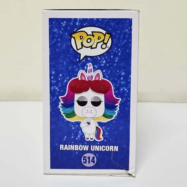 Funko Pop Rainbow Unicorn Divertidamente Inside Out 514 Com detalhe na caixa - Foto 4