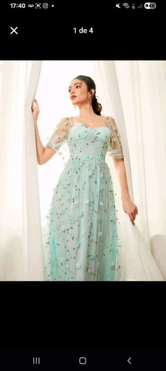 Vestido de festa tamanho M