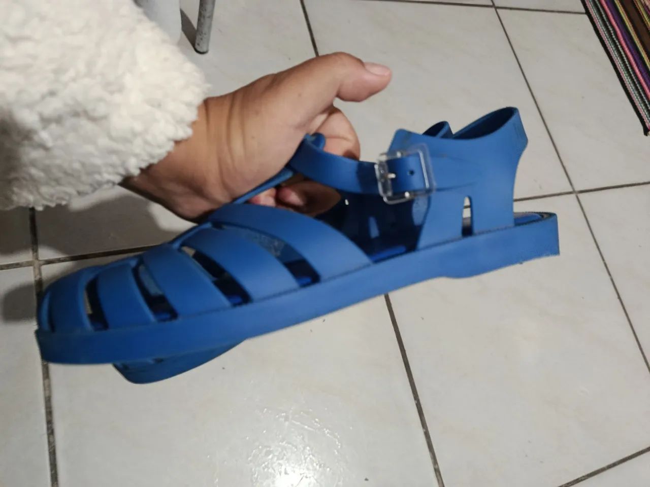 Vendo melissa azul Bic Tam 37 - Foto 2