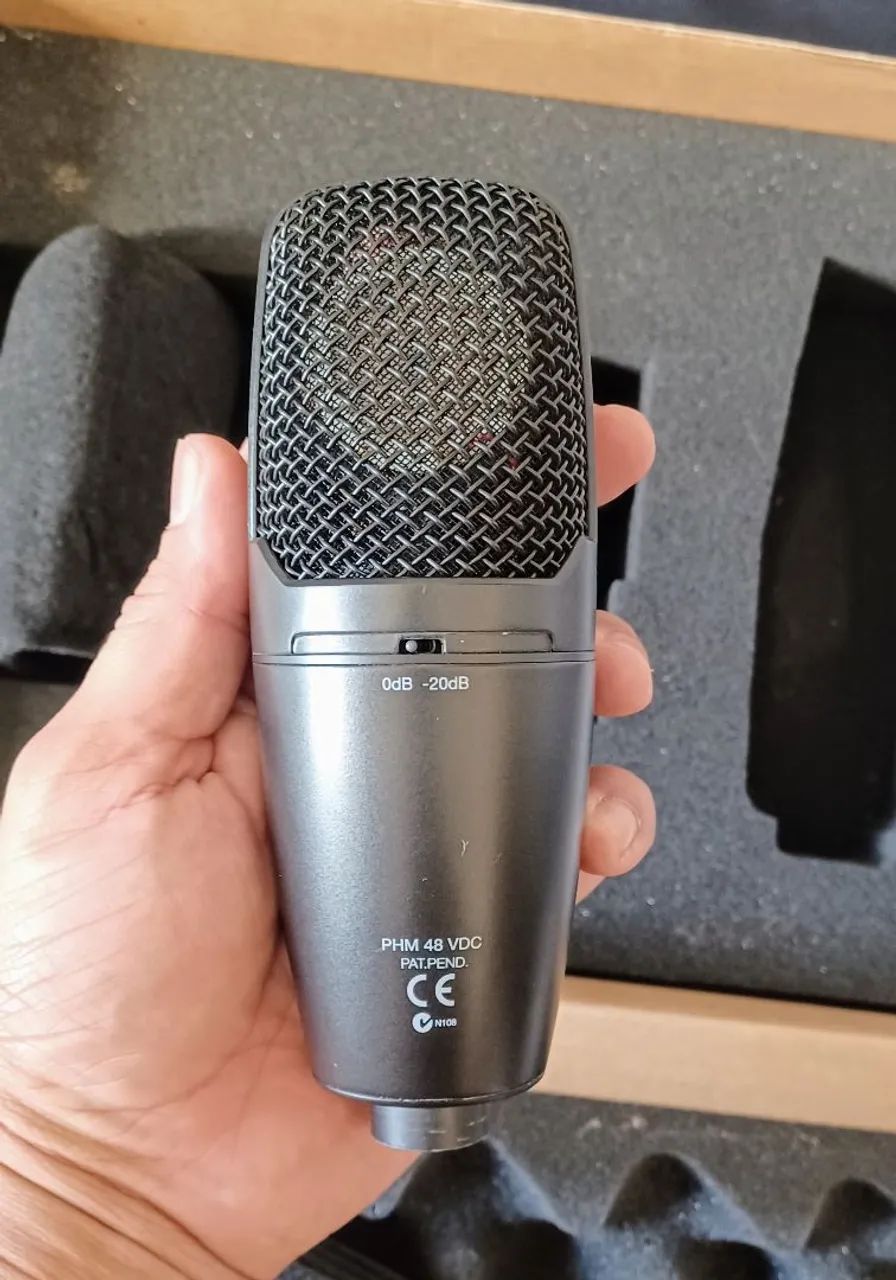 Microfone Condensador Shure PG27  - Foto 2