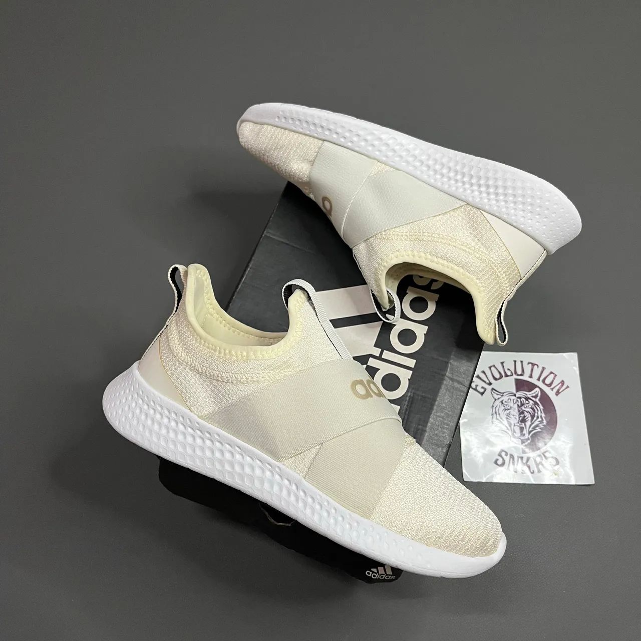 Adidas Puremotion Adapt Slipon Chalk White - Calçados