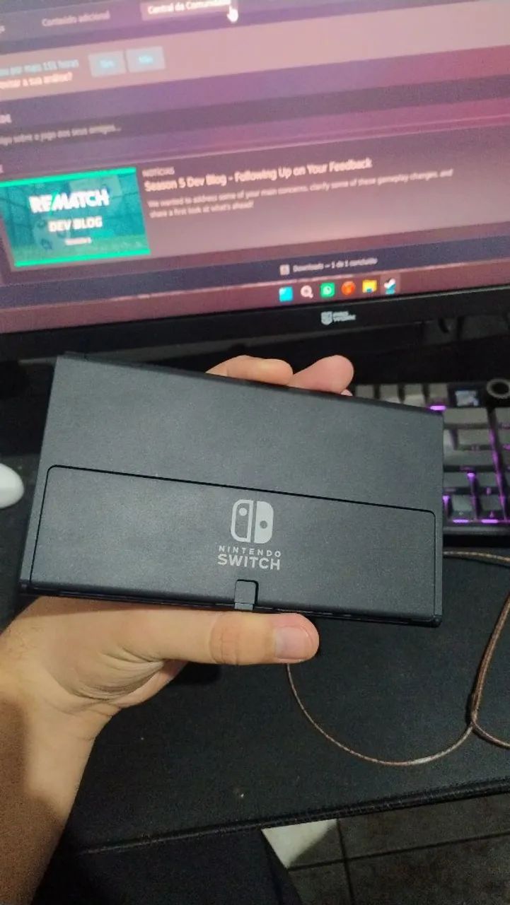 Nintendo Switch OLED | 64Gb | NOVO - Foto 5