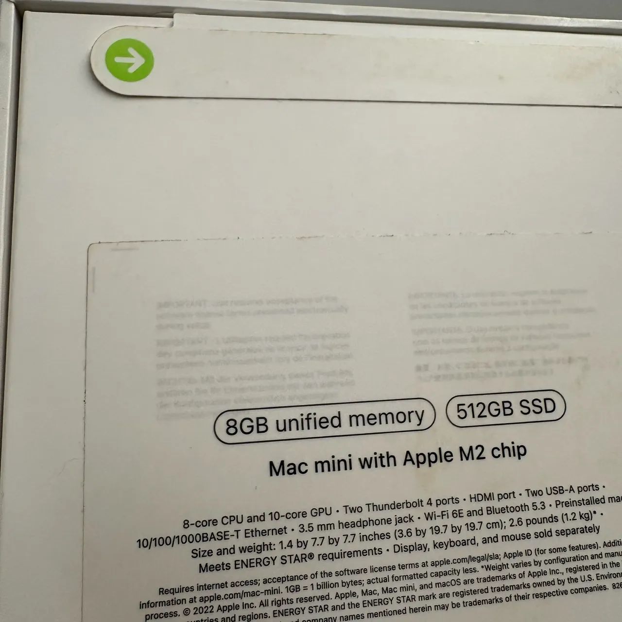 Mac Mini M2 8/512Gb Novo Lacrado à Pronta Entrega ! - Computadores