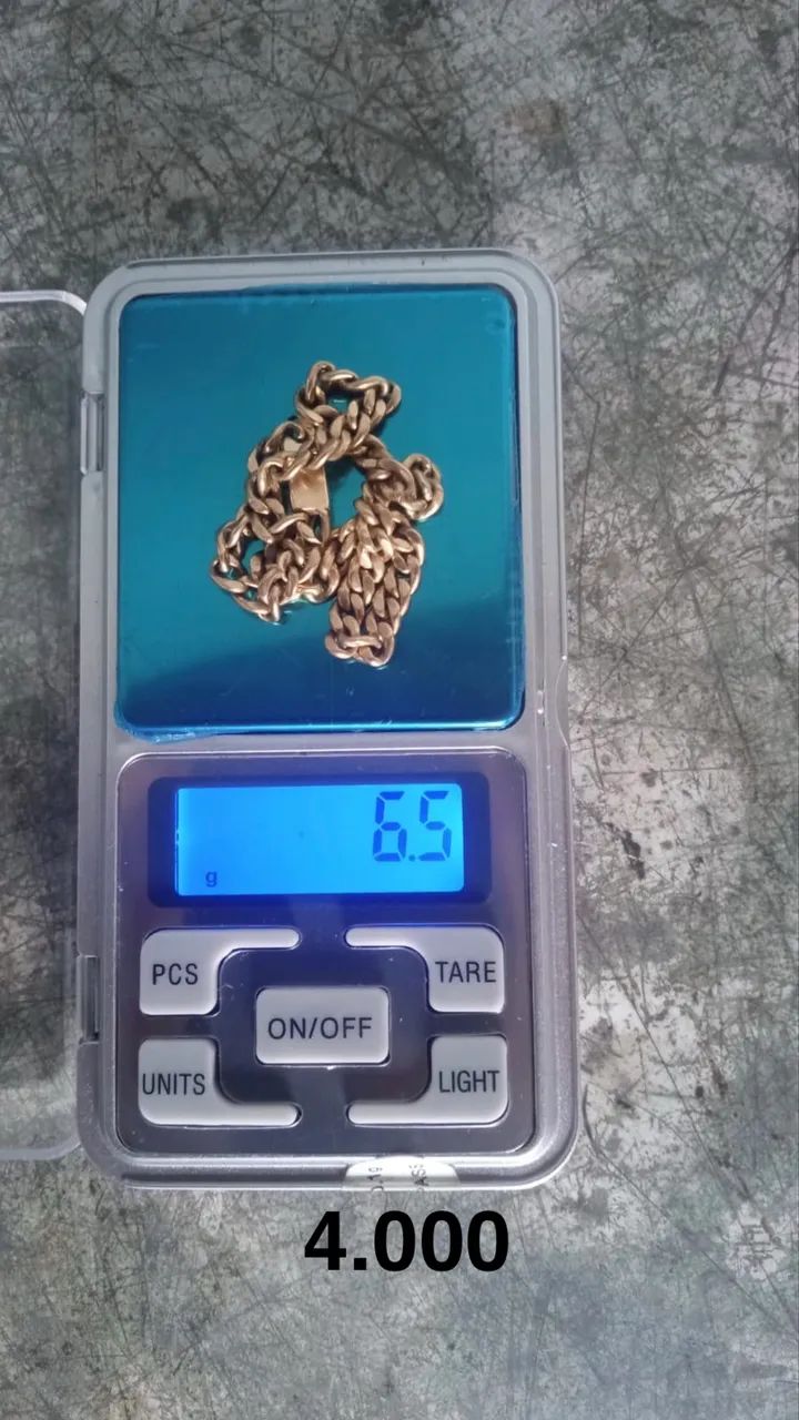 Ouro 18k 490 o grama  - Foto 5