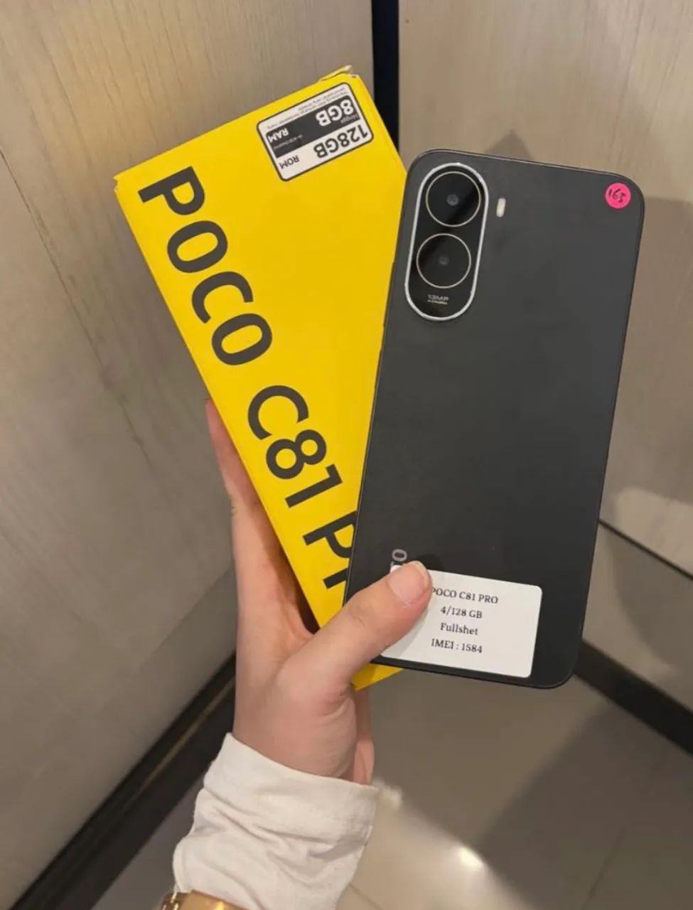 Poco C81 Pro (4G) Preto Tooop Lançamento 128/4 (Global)