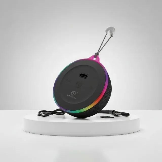 Mini Caixa De Som Bluetooth P/ Celular Com Imã 5W Ka-8551