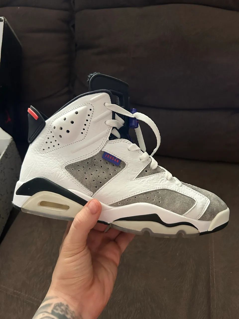 Nike Air Jordan 6 Retrô LTR (Original Caixa Box)(Tamanho 38