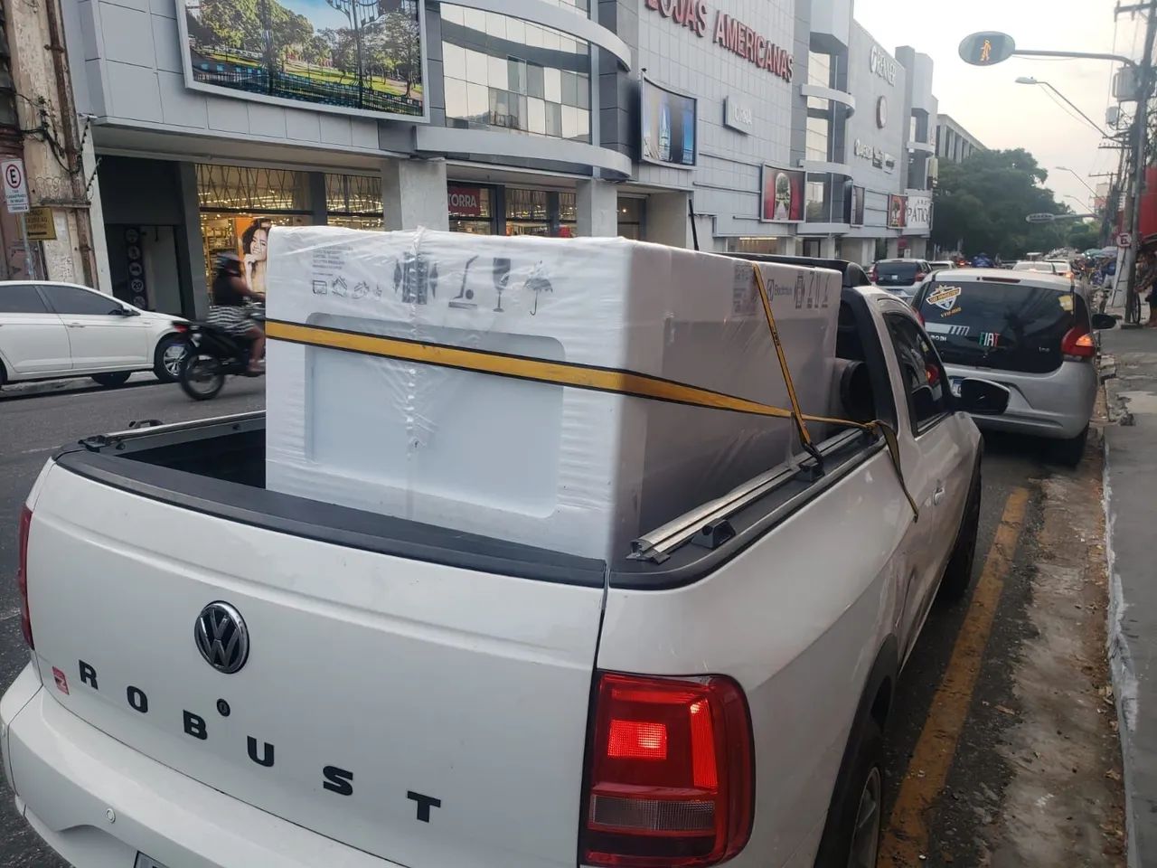 FRETE DE GELADEIRA, CAMA, FREEZER, SOFÁ, MÁQUINA DE LAVAR ETC... - Foto 3