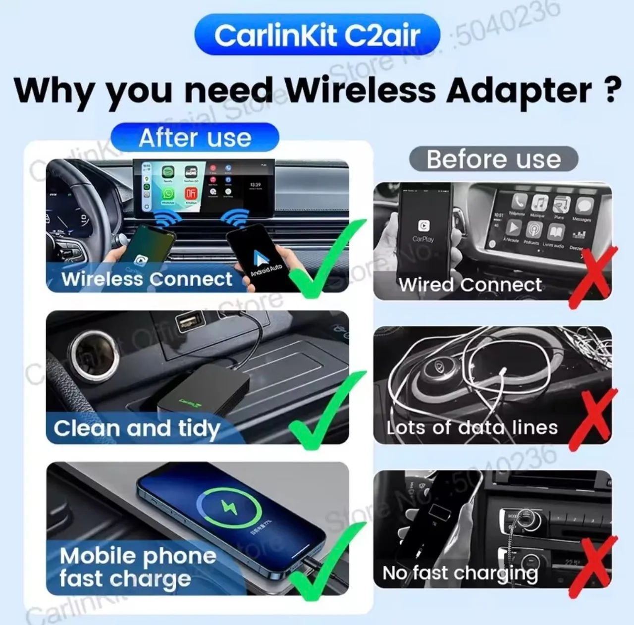 Carlinkit 5.0 C2Air - Foto 2