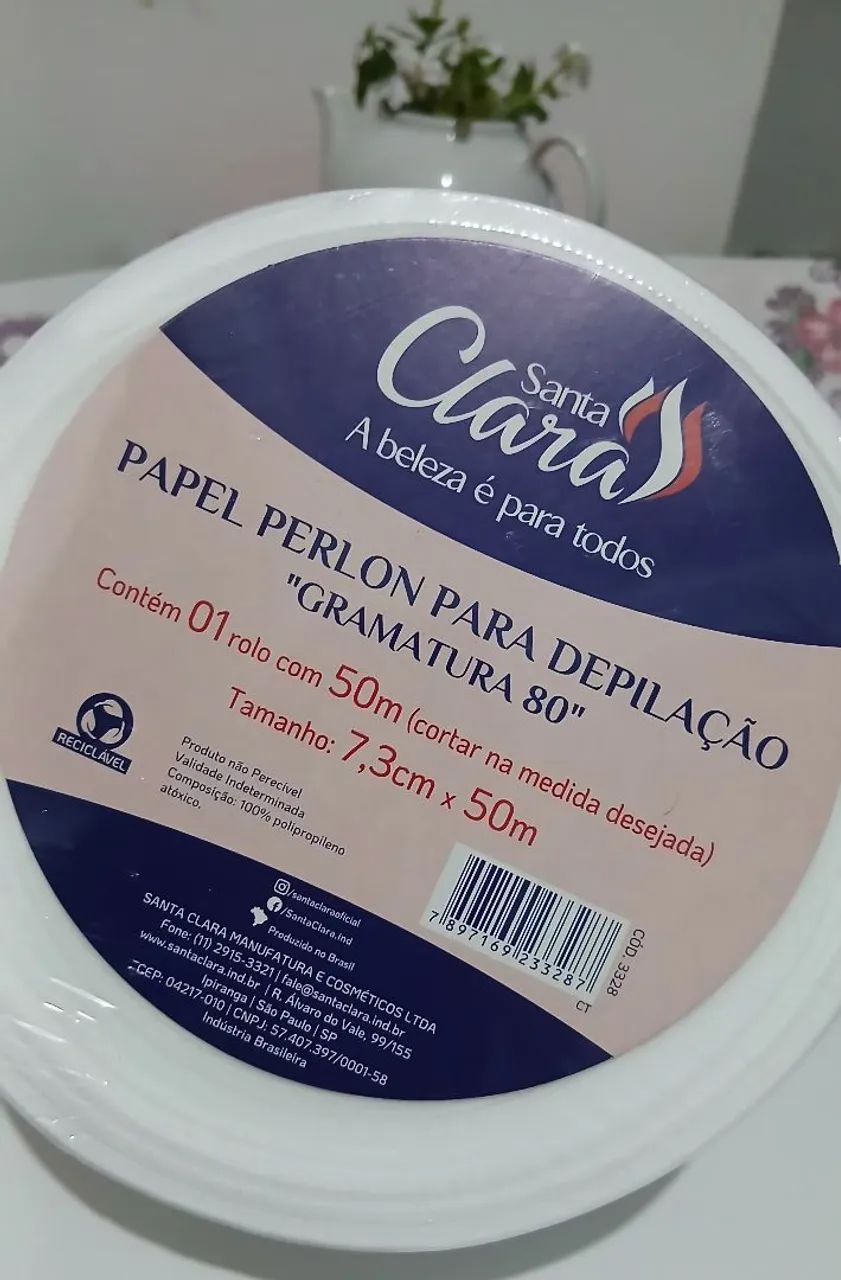 Papel para depilação 50metros