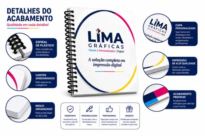 Caderno Personalizado com Sua Marca - Foto 4