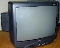 Par de Falante TV Tubo Sharp C-2188 B usados funcionando - Foto 4