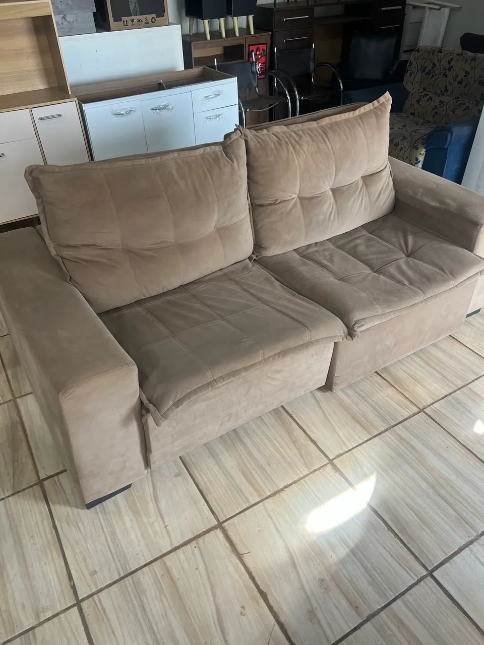 Vendo Sofá Retrátil Reclinável!
