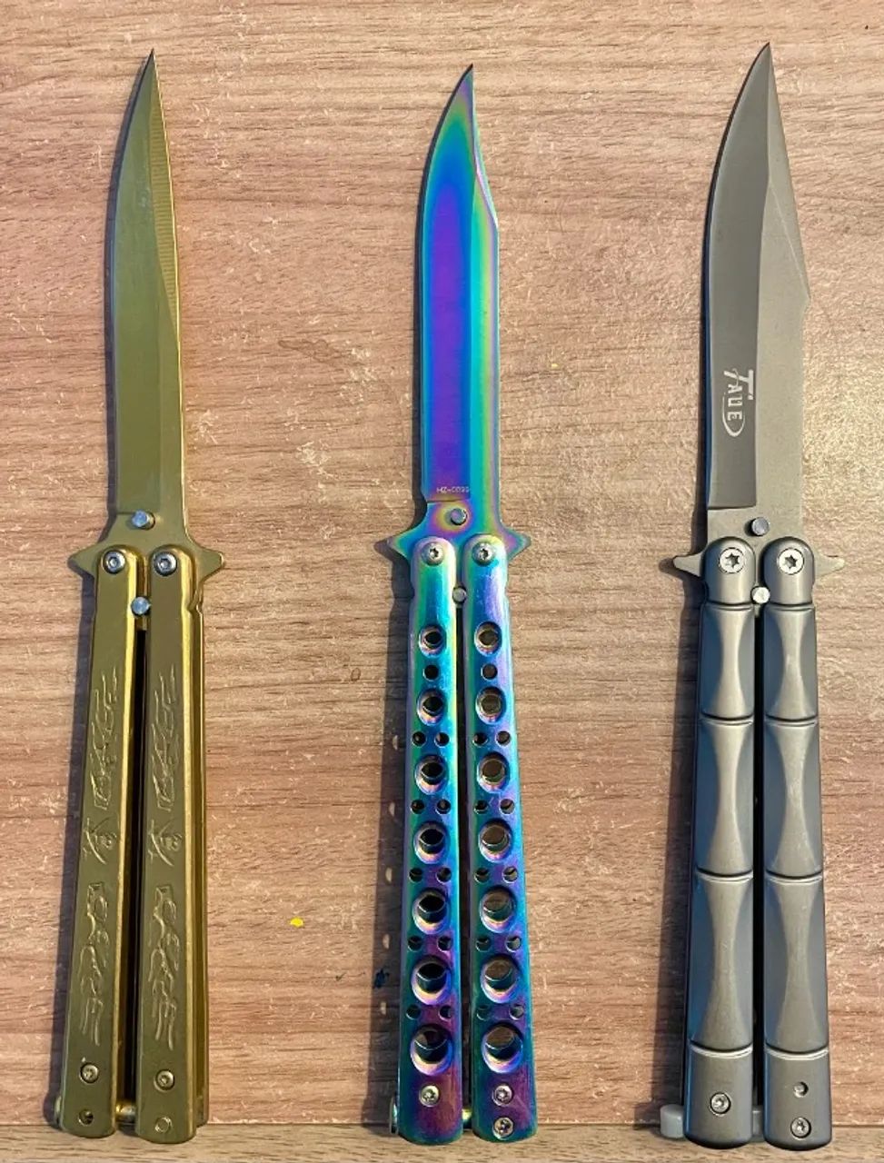 kit canivetes colecionaveis ideais para pesca Com 5 Peças - Foto 3