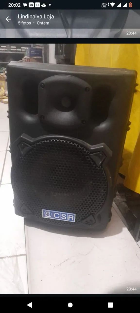 Caixa csr 10' - Foto 2