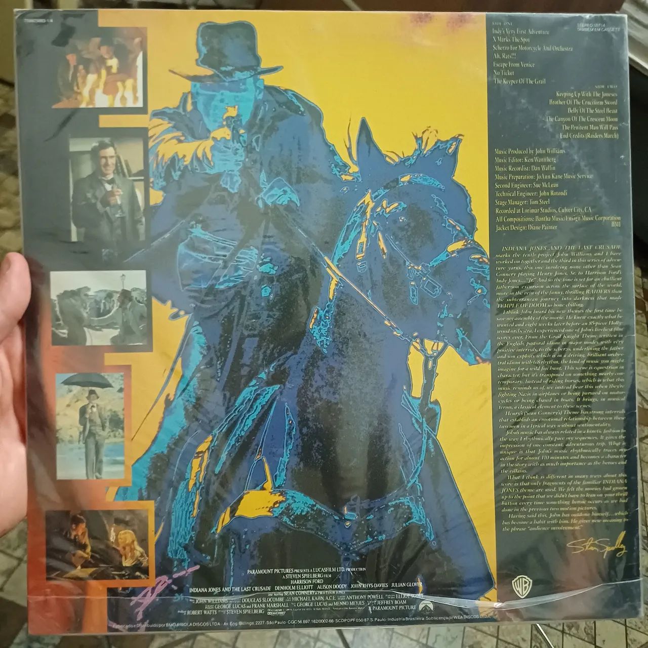 Lp vinil Indiana Jones e a última cruzada  - Foto 2