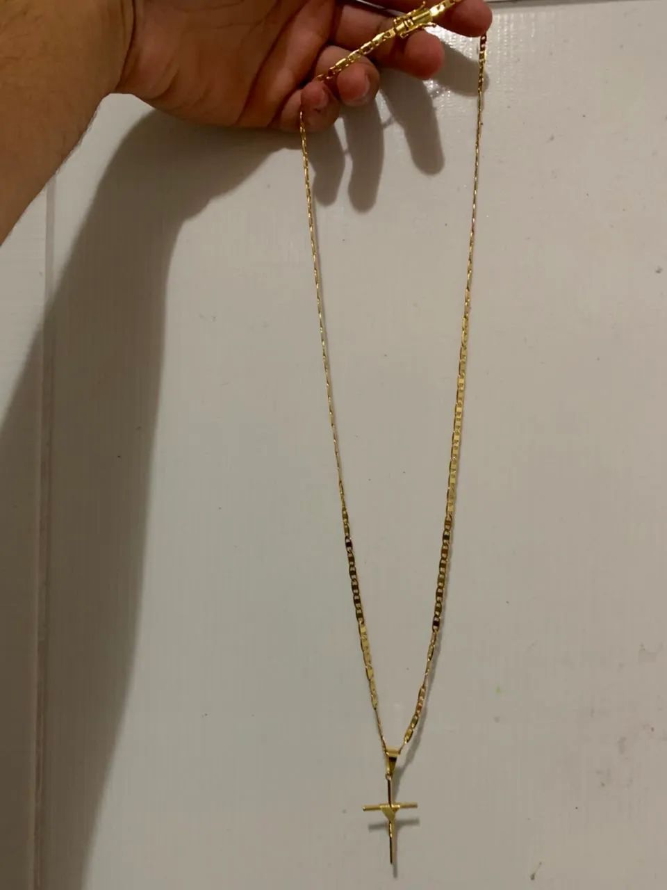 Corrente 4 mm banhada ouro 18K - Foto 3