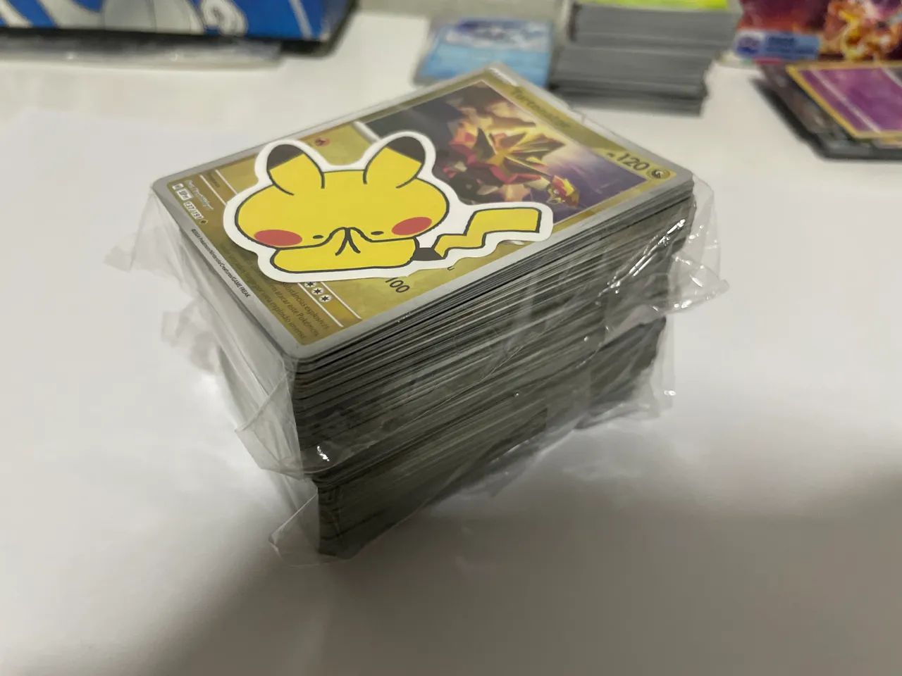 Lote com 100 cartas originais copag com 10 brilhantes  - Foto 3