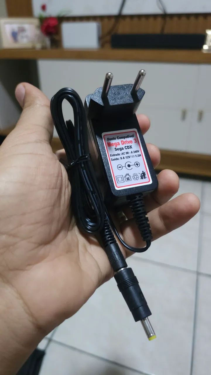 Fonte Bivolt Mega Drive 3 Sega CDX 9-12V