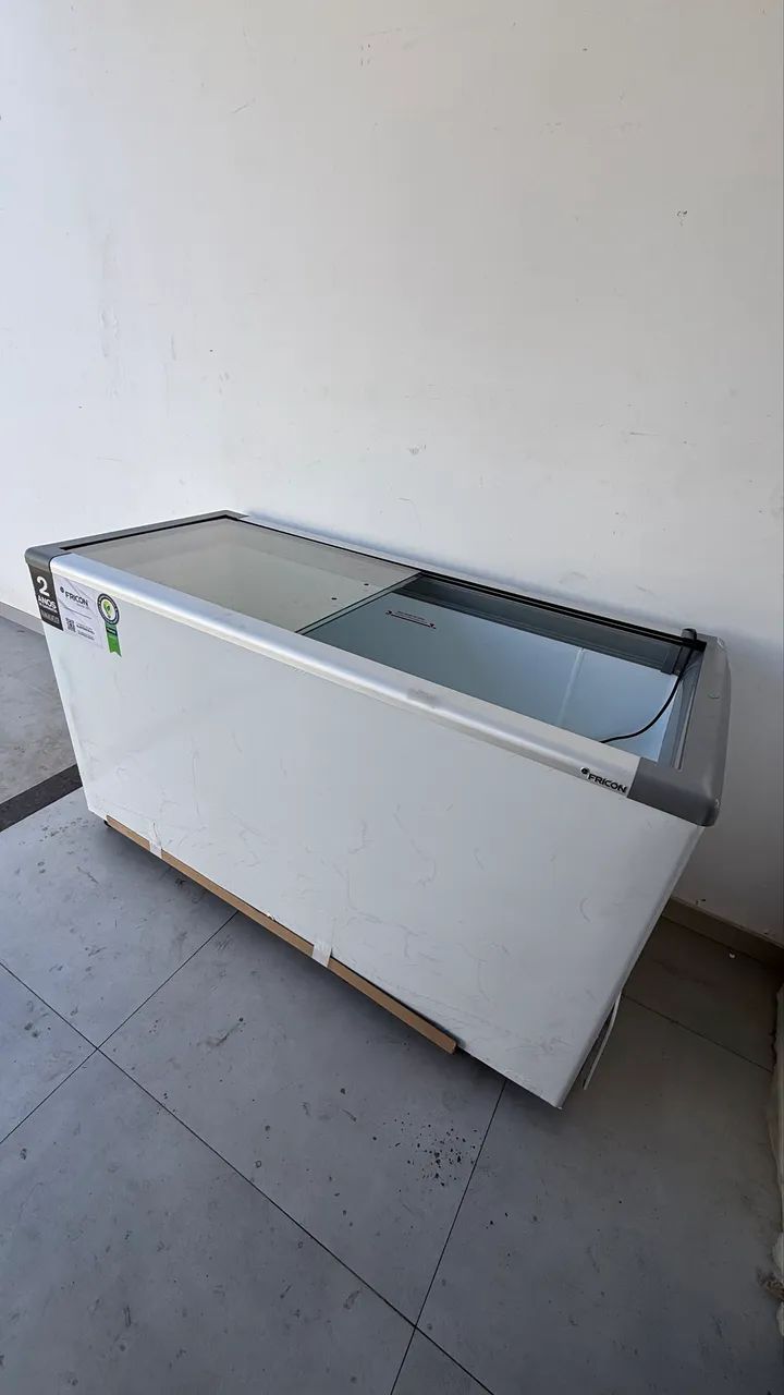 Freezer horizontal 503 litros Fricon tampa de vidro  - Foto 6