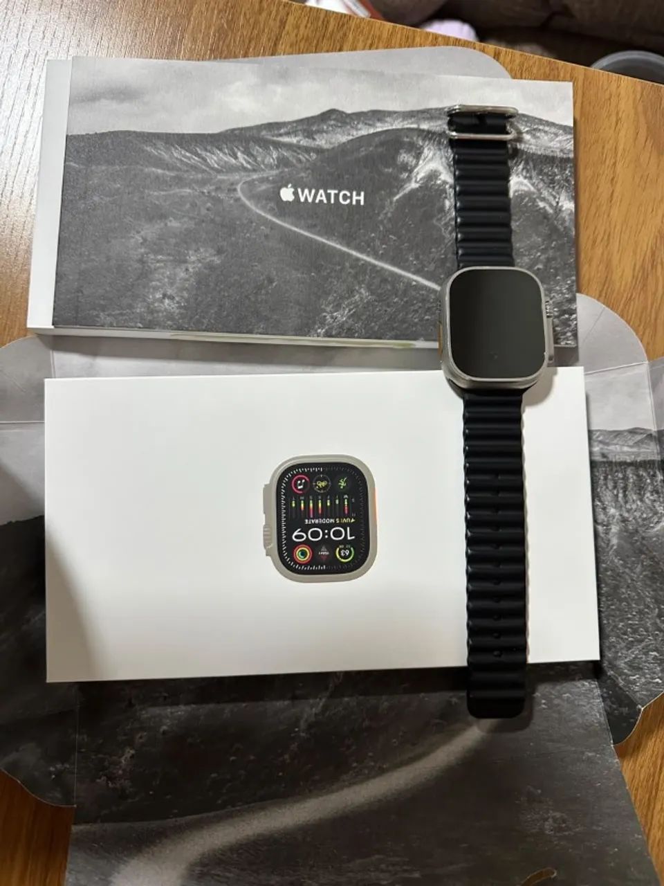 Apple Watch Ultra 49mm Titanium + Caixa | Bateria 97% - Foto 5