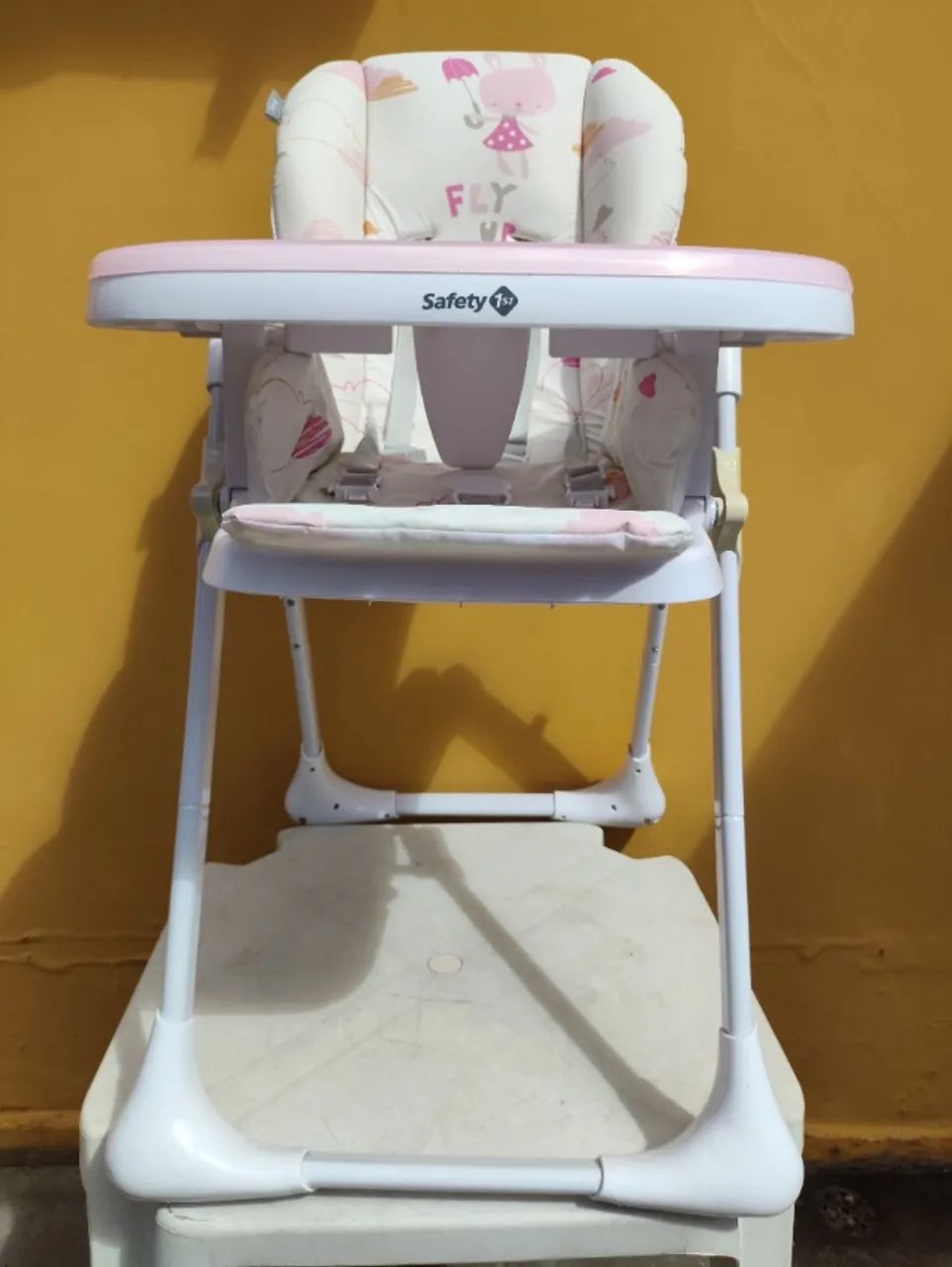 Cadeira Refeição - 1ST Menina Rosa