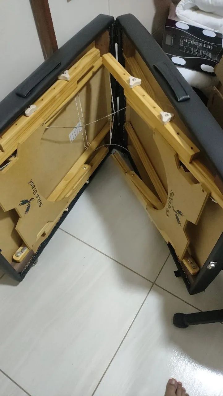 Maca retrátil Salus Brasil com rodinhas  - Foto 2